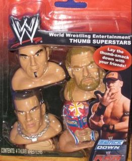 WWE Thumb Wrestler Superstars Toy JOHN CENA Batista REY MYSTERIO 