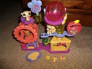   PET SHOP PLAYHOUSE HOUSE HOME PLAY ANIMALS HAMSTER PLAYGROUND LOT SET