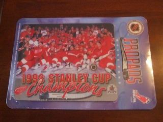 DETROIT RED WINGS 1998 STANLEY CUP CHAMPS TEAM MOUSE PAD NEW & SEALED 