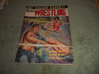 ring wrestling magazine in Sports Mem, Cards & Fan Shop