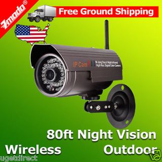   80ft IR Night Vision WIFI Wireless IP Network CCTV Security Camera