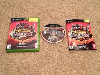 Dungeons & Dragons Heroes Original Xbox Game Complete Cleaned and 