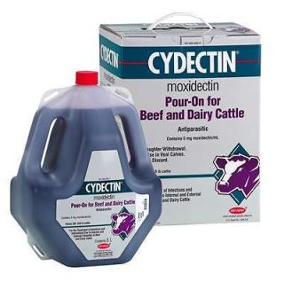 Cydectin cattle pour on wormer 5 L OTC