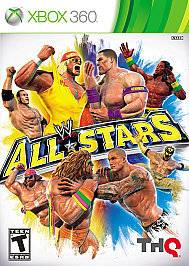 NEW MICROSOFT XBOX 360 WWE All Stars WRESTLING JOHN CENA THE ROCK HULK 