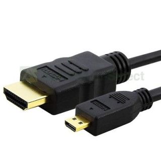   to D Micro 1.4 HDMI Cable For Motorola XOOM / Blackberry Playbook