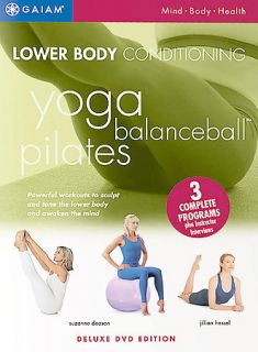 Lower Body Conditioning Yoga, Balanceball, and Pilates DVD, 2003 