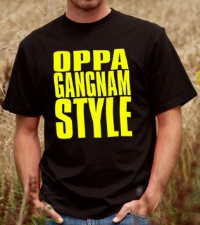 Oppa Gangnam Style T Shirt   PSY Gangnam You tube Oppa Tshirt (D264)