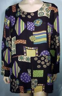 Anthony Mark Hankins Graphic Art Designs Lined Tunic M
