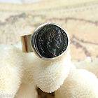 Ancient Roman Coin Ring in Silver & Copper