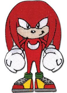 Patch SONIC THE HEDGEHOG NEW Knuckles Anime Costume Cosplay Licensed 
