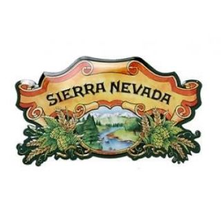 Sierra Nevada Brewery, Califorina   Tin Metal Beer Sign New
