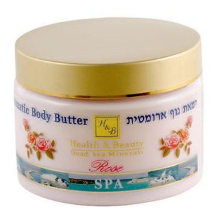 Aromatic Body Butter ROSE 350ml/11.8oz Health&Beauty DEAD SEA MINERALS 