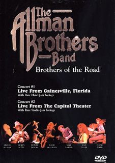 Allman Brothers Band, The   Brothers of the Road DVD, 1998
