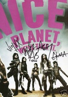 Black Veil Brides   Nice Planet Well Take It Signed Promo Poster