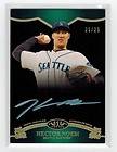2012 Topps Tier One Hector Noesi Auto Mariners #25/25  Great Card 