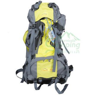 New 70L Professional Large Backpack Bag External Frame For Camping 