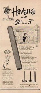1952 Alfred Dunhill Romeo Y Julieta Cuban~Cuba Cigar Store 5th Ave New 