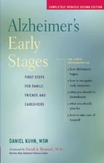 Alzheimers Early Stages First Steps for Family, Friends and 