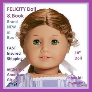 American Girl Doll 18 in. FELICITY DOLL + paperback BOOK