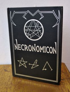 SIGNED Necronomicon First Edition Aleister Crowley Occult Grimoire H P 