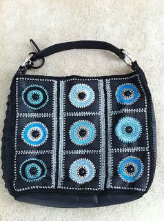 Anthropologie lsabella Fiore All That Glitters Crochet Carina Bag 