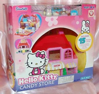   Hello Kitty Candy Store Shop Play House Figure 6.5W x 4.5D x 5.5H