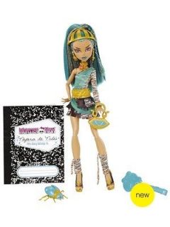 Monster High NEFERA DE NILE Daughter of the MUMMY action figure doll