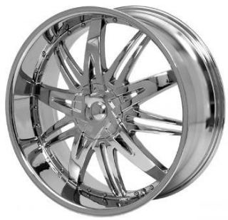 26 inch H7 Chrome wheels rims GMC Sierra Yukon Denali