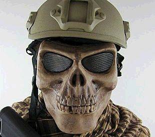 New Skull Airsoft Paintball BB Gun Full Face Protect Mask Gift
