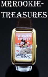 LORUS By Seiko Disney Mickey Mouse Barnyard Olympics Watch New