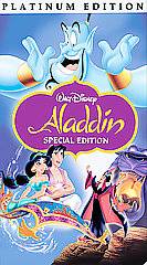 Aladdin VHS, 2004, Special Edition   Spanish Language Edition
