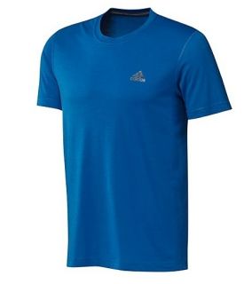 Adidas Mens Clima Ultimate Climalite Running Training Shirt Blue