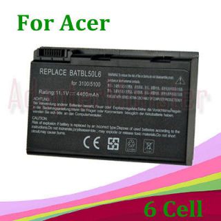 Battery For Acer Aspire 3690 5100 3100 3102 5610 5515 5610Z BATBL50L6 