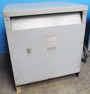 ACME T 1 53019 3 ELECTRIC TRANSFORMER 37.5 KVA 240x480 PRIMARY VOLTS