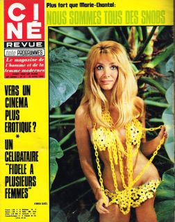 CINE REVUE Magazine 1970 ANNA GAEL Jacques Perrin KAY KIMBERLEY Peggy 