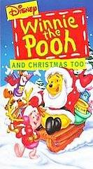 Winnie The Pooh and Christmas Too CLASSIC Christmas Movie Buy It 