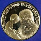 Poet Emily Dickinson Commemorative Medal Proof Silver