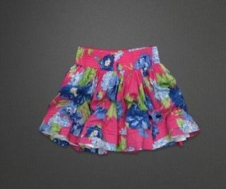 NWT Abercrombie & Fitch Women Addison Pink Floral Mini Skirt Sz M Orig 
