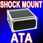 NEW 4u unit space ATA flight road PA DJ amp amplifier shock mount rack 