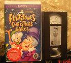 Flintstones Christmas Carol Vhs Video CLASSIC Favorites Clamshell 