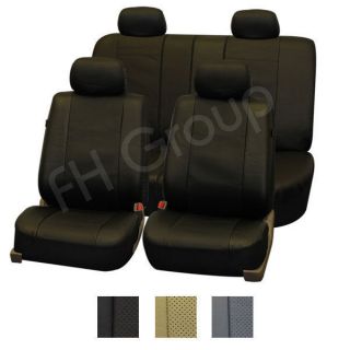   Seat Covers Airbag Ready & Split Rear W. 4 Headrests (Fits Impala