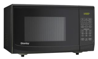 Danby 0.7 cu. ft. 700W Countertop Microwave Oven DMW7700BLDB, Black 