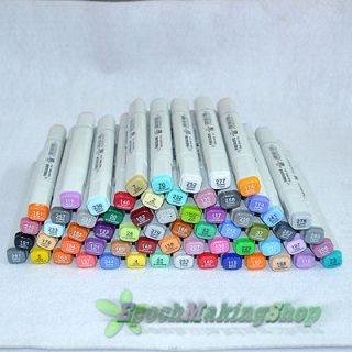 FINECOLOUR PRO Sketch Marker Pen 72 color set highly cost effective 