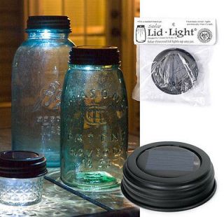 Silver Solar Lid Light for Ball/Mason Jars & Decoration Christmas 