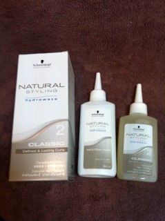 SCHWARZKOPF NATURAL STYING HYDROWAVE CLASSIC 2 COMPLETE PERM KIT 