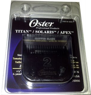   OSTER ESS Blade Size 2 For Classic 76 Titan Solaris Apex 76918 686 NEW