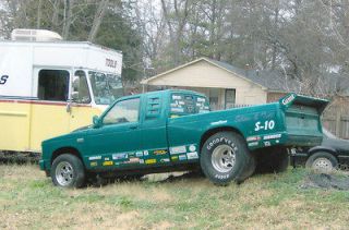 Chevrolet  S 10 No Trim 1987 Chevy S10 Drag Race Truck With Street 