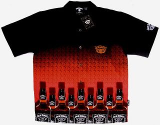 NEW Jack Daniels Bottles Club Shirt, Dragonfly