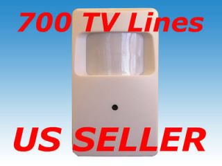 700 TV Lines Security PIR Spy Hidden IR Color Camera audio for 
