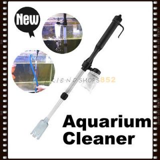 Aquarium Battery Battery Fish Tank Vacuum Gravel Cleaner For Cleaning 